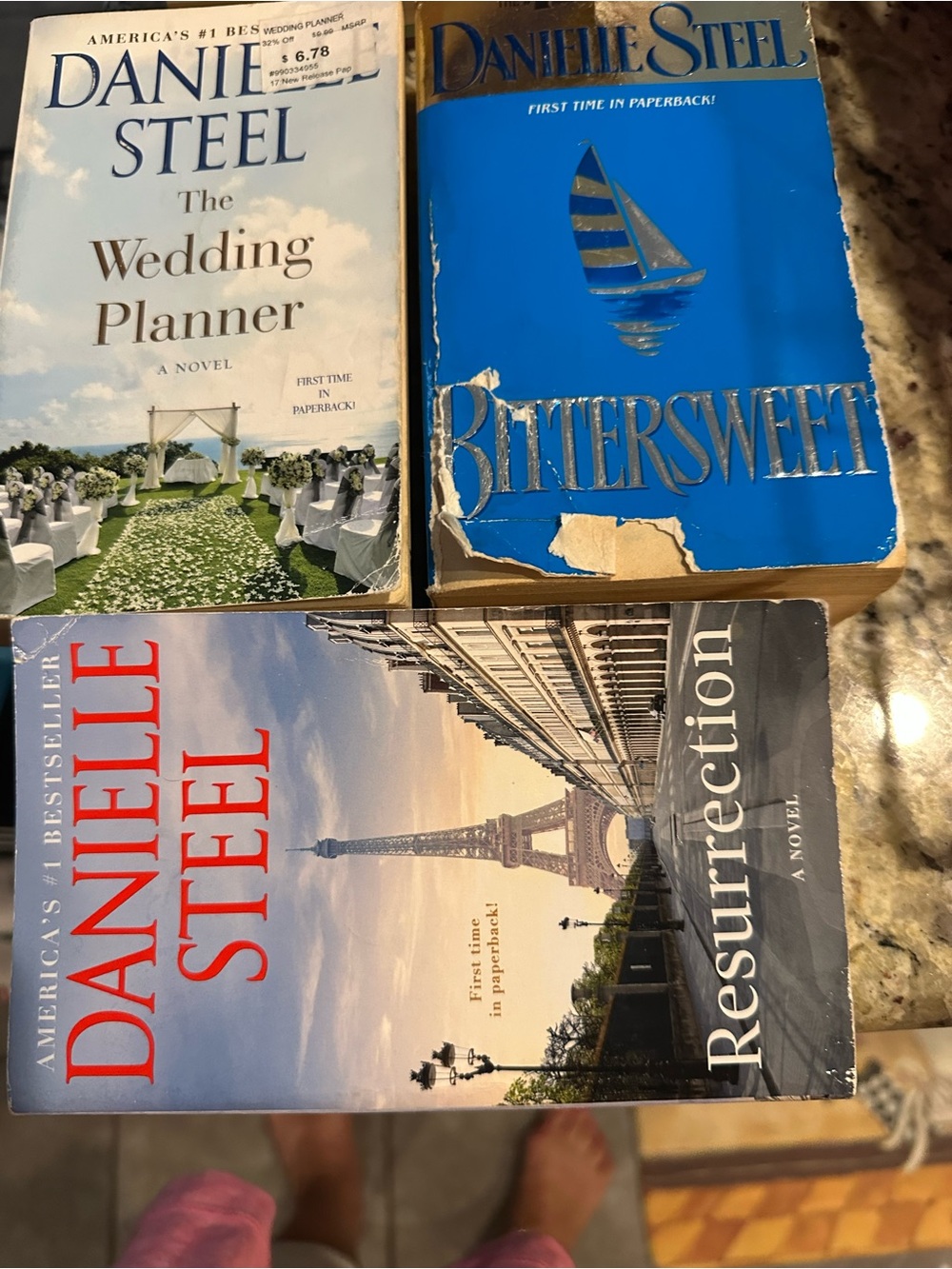 Danielle Steel 3- Paperback Book Bundle -